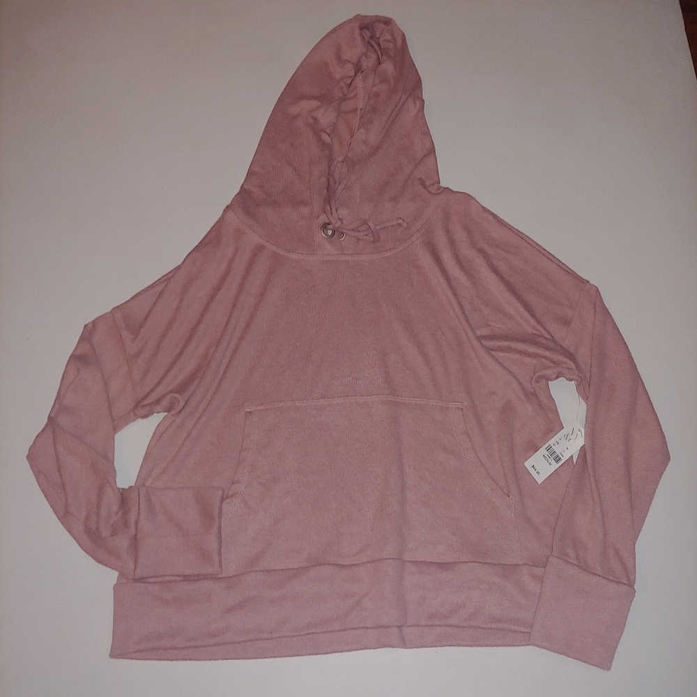 New York & company hoodie NWT slight croppe